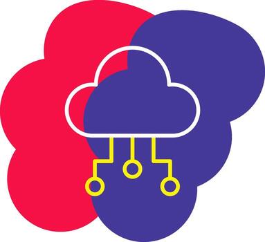 Cloud Computing internet data server vector