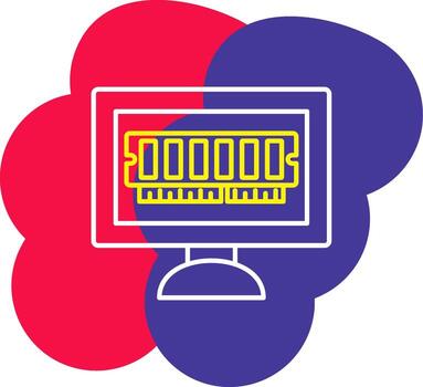 Ram Icon memory computer storage vector