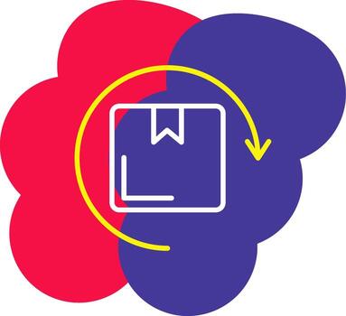 volviendo regreso espalda marcha atrás vector