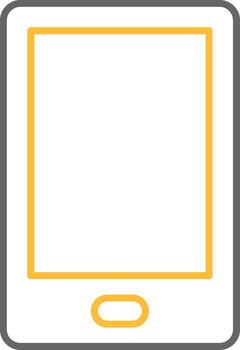 Tablet Digital Slate Portable Computer Smart Device vector