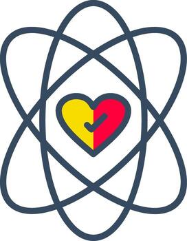 Atom Electron Molecule NuclearcienceClean vector