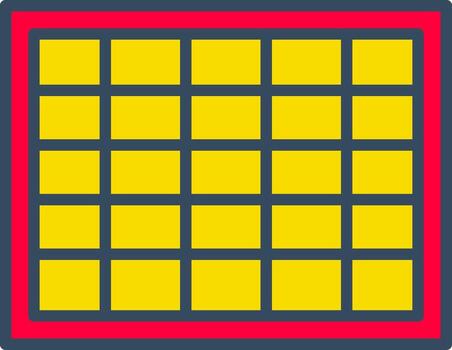Goal Post An image of a goal post consisting of two vertical posts with a horizontal crossbar indicating thecoring point in a football gameClean vector