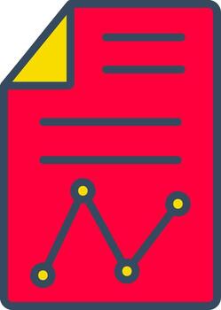 Infographic Line Tow Color Bubble data chart diagram vector