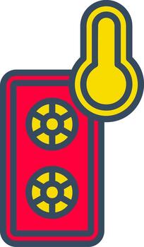 Cpu Tower Desktop Computer Componants PcClean vector