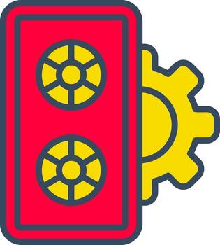 UPC torre computadora vector