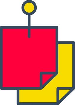 Sticky Notes organization task management reminders brainstorming creativity productivityClean vector