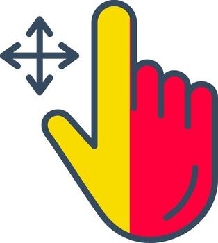 Cursor Drag Drop Move PointerClean vector