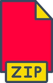 Zip File File Compression Data Compression File Packaging Archiving Filetorage File Transfer Zip CompressionClean vector