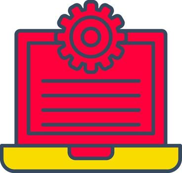 programación codificación software desarrollo aplicación creación vector