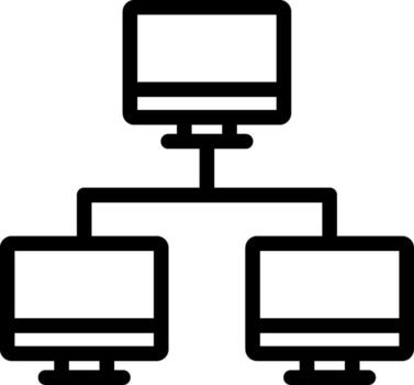 red vívido aplicación elemento vector