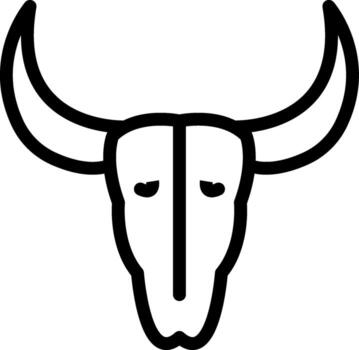 Skull App-Based UI Graphic vector