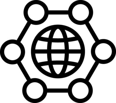 Networking Vivid App Element vector