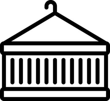 Container Wireframe App Design vector