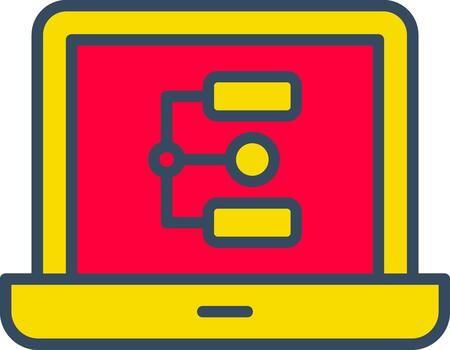 flujo de trabajo luego líneas de burbuja proceso Tareas fluir vector