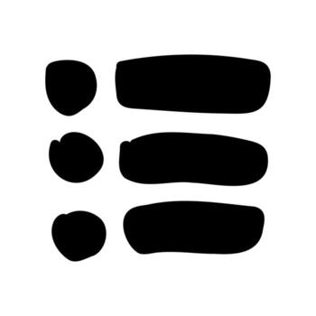 sencillo negro icono con un tema abierto menú botón vector