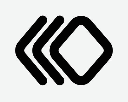 múltiple fotogramas clave línea icono llave marcos contorno firmar fotograma clave animación secuencia símbolo cronograma posición movimiento animar editar editor edición vector