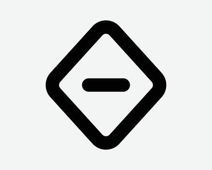 Remove Keyframe Icon Minus Key Frame Line Symbol Less Animation Position Outline Sign Animate Editor Tool Editing Edit Audio Sequence Media Art vector