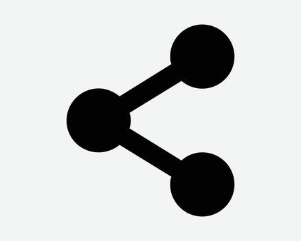 Share Icon Social Media Sharing Button Forward to Others Symbol Sign Shape Network Multiply Branch Out Forwarding Connect Connection Graphic Artwork vector