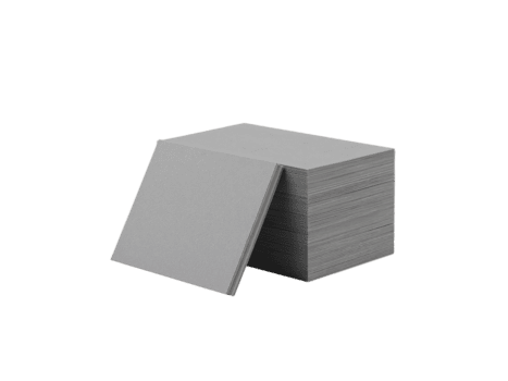 Stapel von minimalistisch Platz Papier isoliert, betonen Textur und präzise Kanten, perfekt zum png