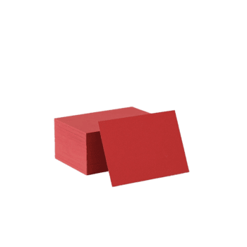 djupröd papper kvadrater på skarp bakgrund, isolerat skapande rena minimalistisk visuell element png