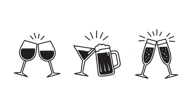 A dynamic design likely featuring a beer-themed illustration or logo, utilizing a full spectrum of colors and clear typography for impactful branding. vector