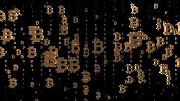 Bitcoin Symbole Text video