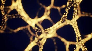 abstrakt neuralt nätverk strukturera bakgrund för vetenskap video