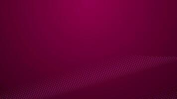 futuristico maglia connessione con luminosa puntini e leggero Linee nel rosa rosso pendenza sfondo video