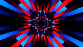 vermelho e azul colori linhas movimento fundo vj ciclo dentro 4k video
