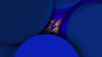 dinámica concéntrico círculos con vibrante ligero efectos crear un maravilloso moderno antecedentes elemento para tu proyectos video