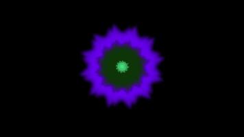 sognante alzavola e pallido verde astratto sfondo con un' morbido pendenza ideale per minimalista disegni e creativo progetti video