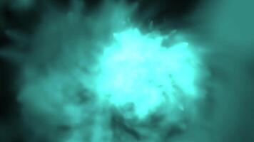 djup blå abstrakt bakgrund med subtil ljus effekter för dynamisk digital presentationer video