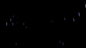 dynamisk abstrakt former i rosa och gul skapa en fantastisk modern bakgrund för design video