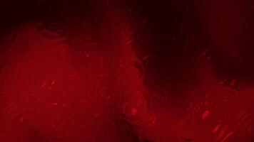 Dark red background with glowing water texture and smooth gradients video