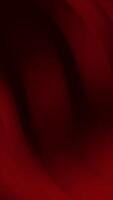elegante Sombrio vermelho vertical fundo com suave curvado gradiente ondas e suave fluindo Projeto video