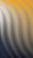 glad verticaal abstract achtergrond met oranje en donker helling golven met een zacht vloeiende structuur video