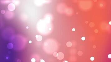Dreamy gradient with soft bokeh circles and warm transitions video