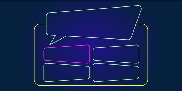 Quiz question trivia menu background contest interface template with test frame challenge bar ui retro multiple choice answer game show competition design layout vector