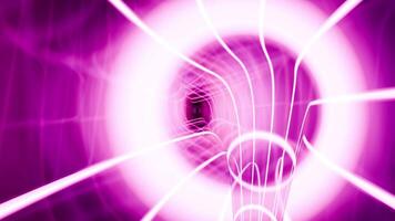 alto velocità interstellare spazio viola sci fi netto tunnel vj ciclo continuo sfondo video