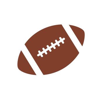 Flat Design Football Concept with Isolated Object on White Background vector