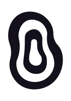 Abstract Geometric Wave Pattern vector