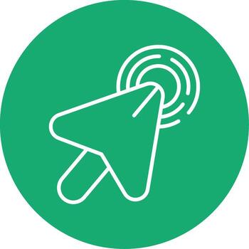 Context Menu Right Click Line Multi Circle vector