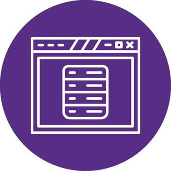 Navigation Dropdown Menu Design Line Multi Circle vector