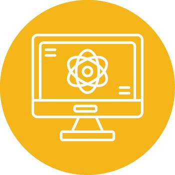 reaccionar marco de referencia ui componente línea multi circulo vector