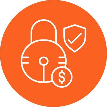 Predefined Fixed Price Project Line Multi Circle vector