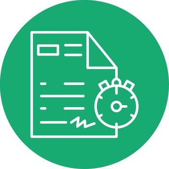 Project Completion Final DeadGlyph Line Multi Circle vector