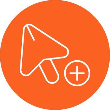 Copiar seleccionado texto línea multi circulo vector