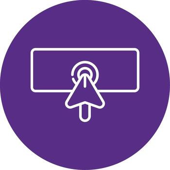 Open Existing File Line Multi Circle vector