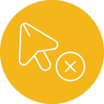 Close Application Window Line Multi Circle vector