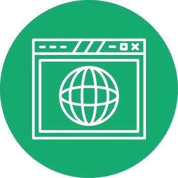 Compatible Cross Platform Browser Line Multi Circle vector